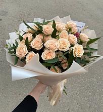 Букет Кремовые розы Латте #REPLACE_PRED# Соликамске