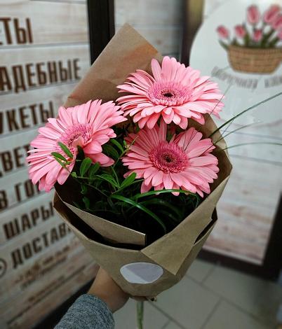 Букет цветов из: Герберы в Соликамске